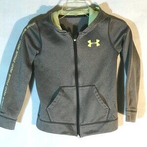 Under Armour Gray Childrens Zip Up Hoodie